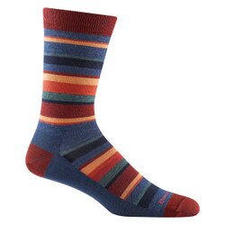 Darn Tough Druid Crew Lightweight Sock Men's in Denim